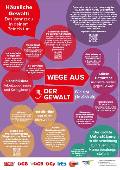 Häusliche Gewalt: Das kannst du in deinem Betrieb tun!“